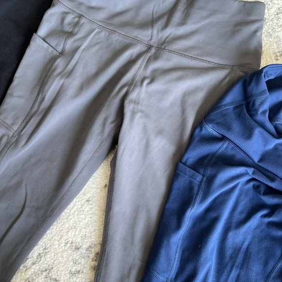 High Waist Yoga/Workout Leggings with Tummy Control (4 Pack) - Picture 2 of 3